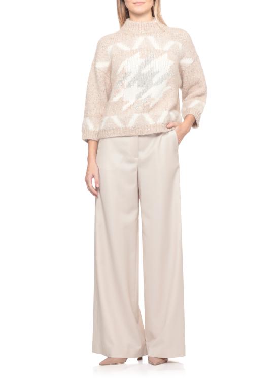 25FW 페세리코 스웨터 E99015F03R 9243A44A Beige - PESERICO