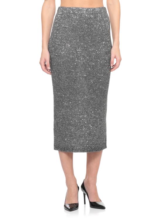 25FW 디익스테리어 미디 스커트 61299 11PIO Grey - D. EXTERIOR