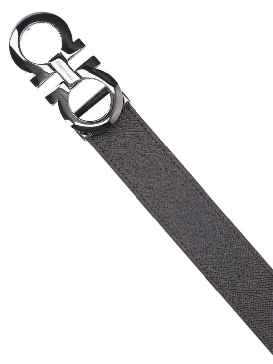 26SS 살바토레 페라가모 가죽 벨트 689112 085 Brown - SALVATORE FERRAGAMO