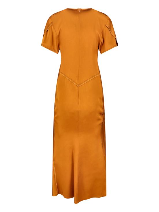 26SS 빅토리아 베컴 미디 원피스 1126WDR005195D BRONZE Orange - VICTORIA BECKHAM