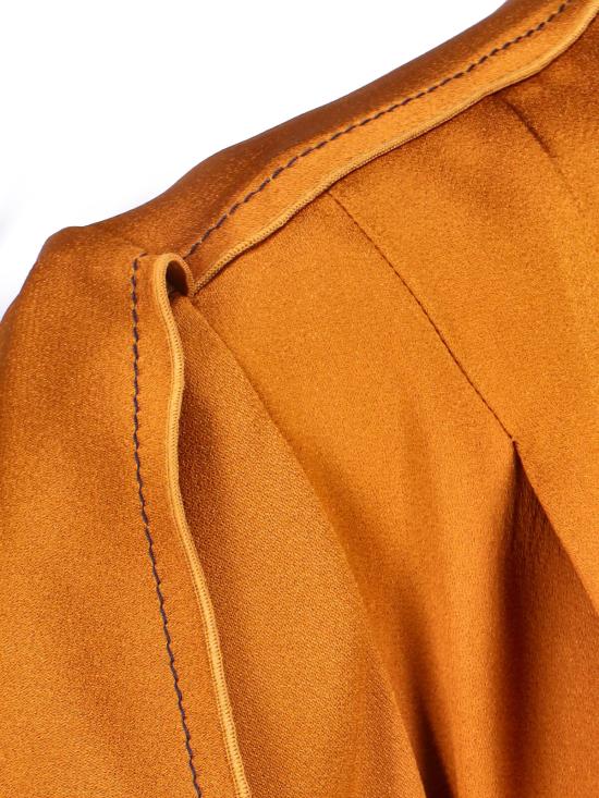 26SS 빅토리아 베컴 미디 원피스 1126WDR005195D BRONZE Orange - VICTORIA BECKHAM