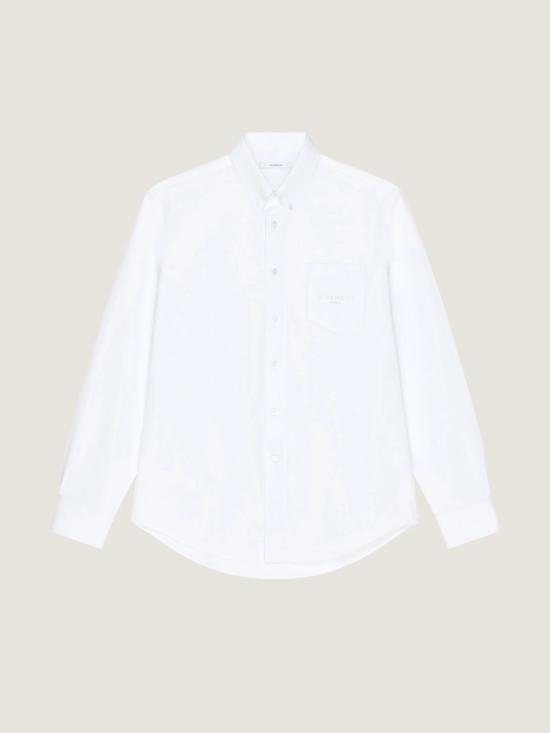 26SS 지방시 긴팔 셔츠 BM618E16DF 100 WHITE