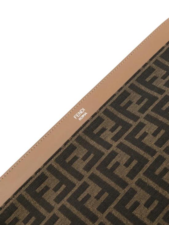 26SS 펜디 FF 라지 플랫 파우치 7N0135AFBV F1HRM SAND - FENDI