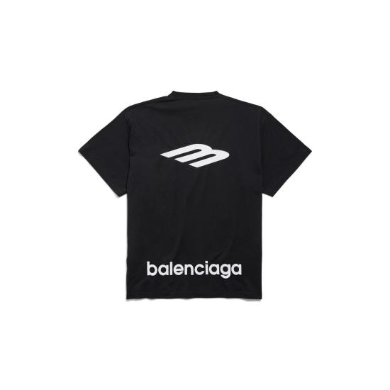 26SS 발렌시아가 반팔 티셔츠 850345TTVK5 9034 BLACKWHITE - BALENCIAGA