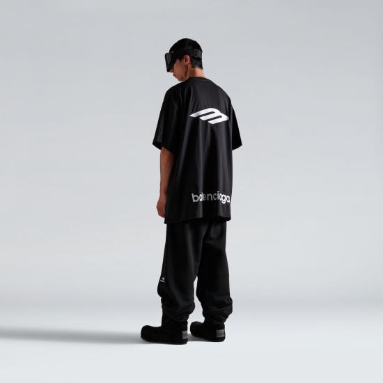 26SS 발렌시아가 반팔 티셔츠 850345TTVK5 9034 BLACKWHITE - BALENCIAGA