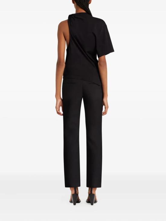 25FW 쿠레쥬 탑 325JTS209JS0233 9999 BLACK - COURREGES