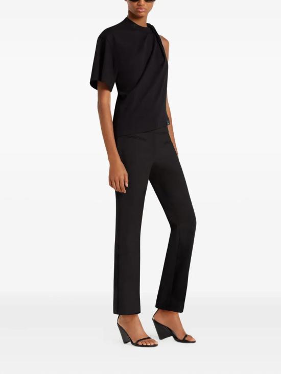 25FW 쿠레쥬 탑 325JTS209JS0233 9999 BLACK - COURREGES