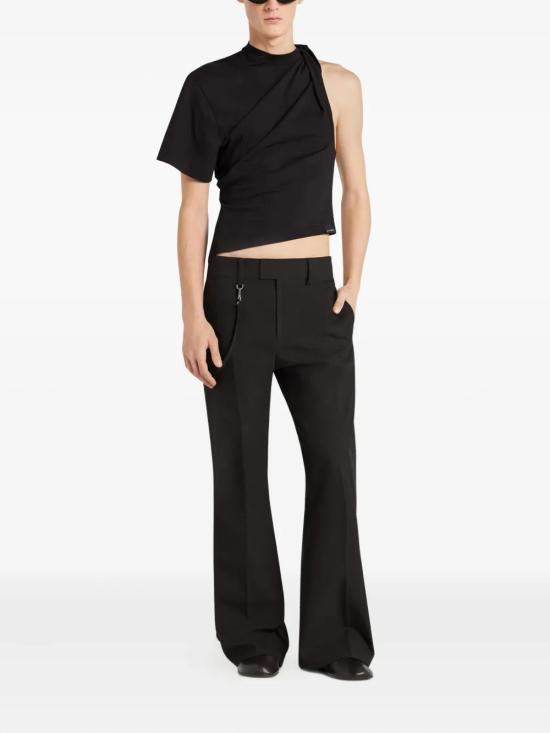 25FW 쿠레쥬 탑 325JTS209JS0233 9999 BLACK - COURREGES