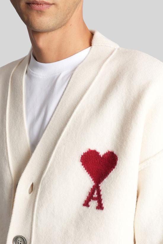 25FW 아미 스웨터 427655 UKC367 018 Beige - AMI