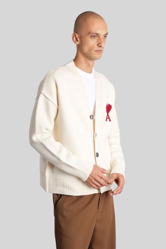 25FW 아미 스웨터 427655 UKC367 018 Beige - AMI