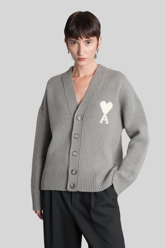 25FW 아미 가디건 427939 UKC365 KN0135 GREY