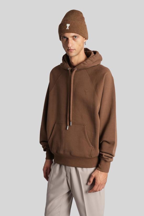 25FW 아미 스웨터 427657 USW758 747 BROWN - AMI