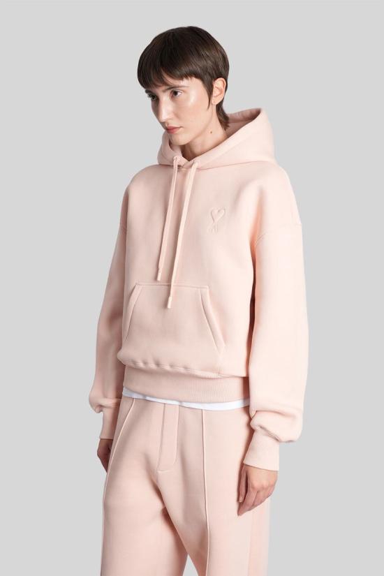 25FW 아미 스웨터 427948 USW756 749 Pink - AMI