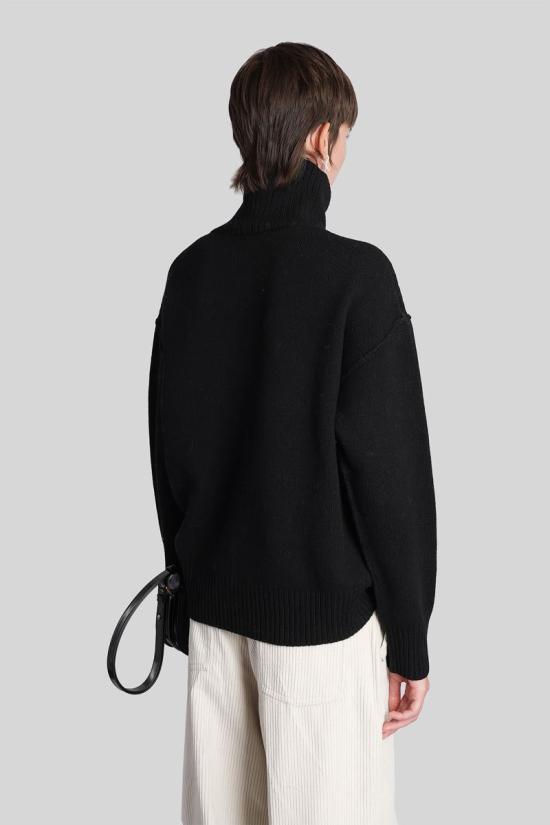 25FW 아미 스웨터 427944 UKS839 018 Black - AMI