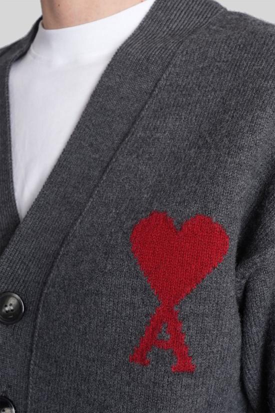 25FW 아미 스웨터 427959 UKC367 018 GREY - AMI