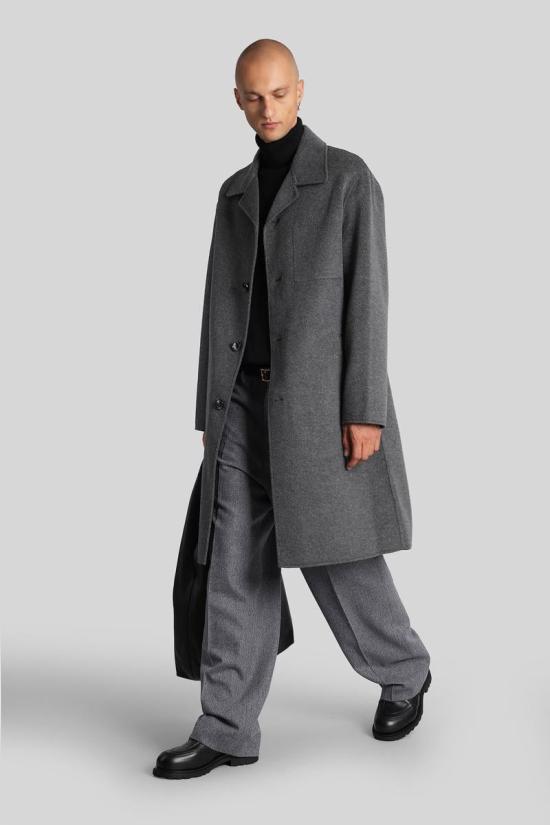 25FW 아미 코트 427591 HCO471 WV0022 GREY - AMI