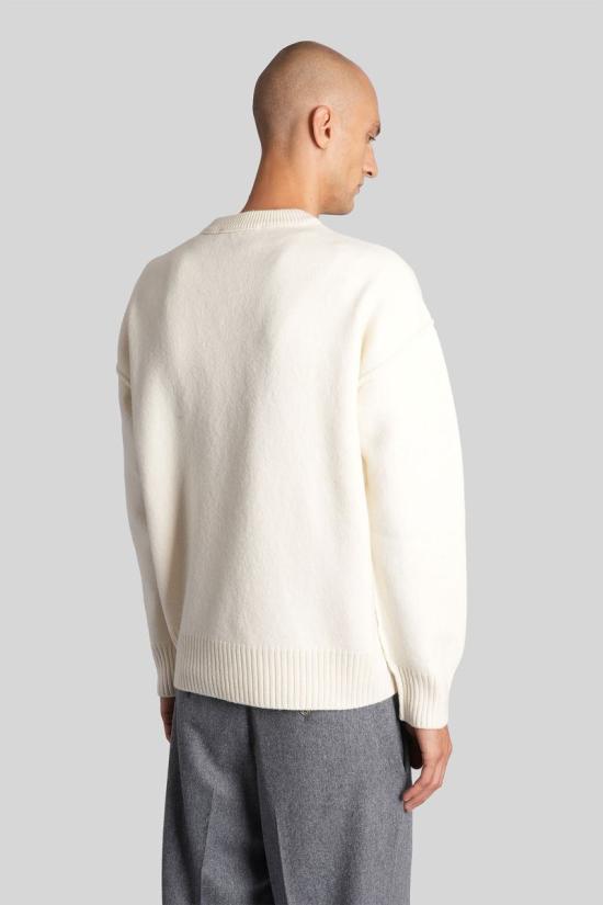 25FW 아미 스웨터 427646 UKS838 018 Beige - AMI