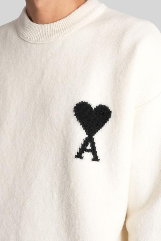 25FW 아미 스웨터 427646 UKS838 018 Beige - AMI