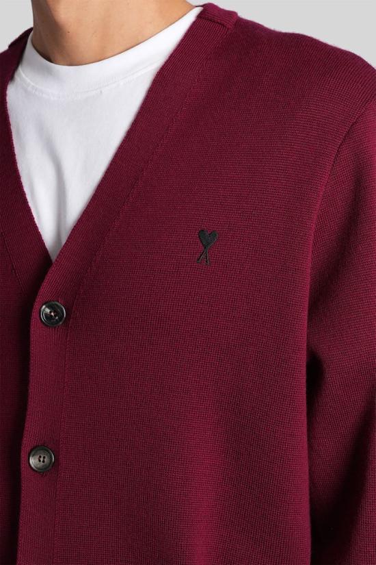 25FW 아미 스웨터 427598 HKC361 001 Purple - AMI