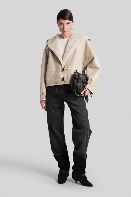 25FW 이자벨마랑 무톤 430298 MA0296FA C3A03I Beige - ISABEL MARANT