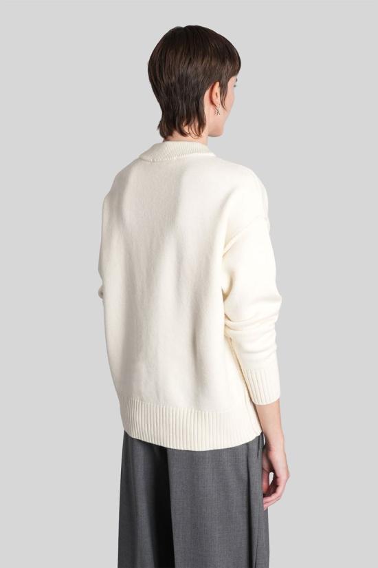 25FW 아미 스웨터 427960 UKC367 018 Beige - AMI