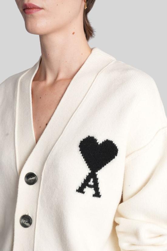 25FW 아미 스웨터 427960 UKC367 018 Beige - AMI