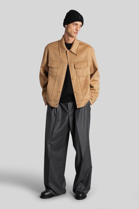 25FW 아미 무톤 427625 UJK847 WO0009 Brown - AMI