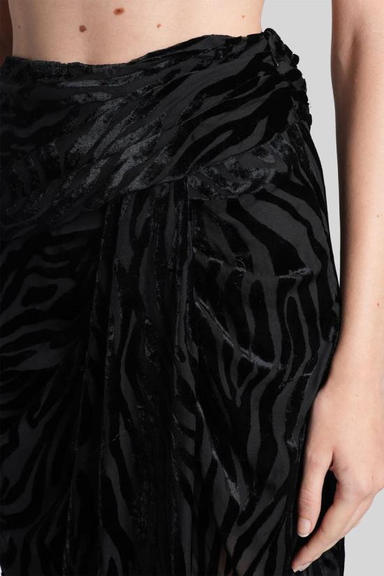 25FW 이자벨마랑 스커트 430285 JU0429FB C4J24I Black - ISABEL MARANT