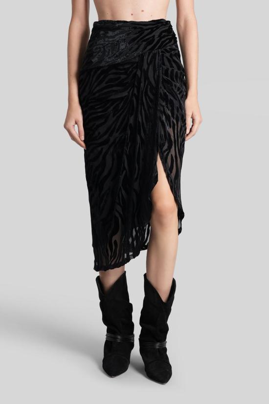 25FW 이자벨마랑 스커트 430285 JU0429FB C4J24I Black