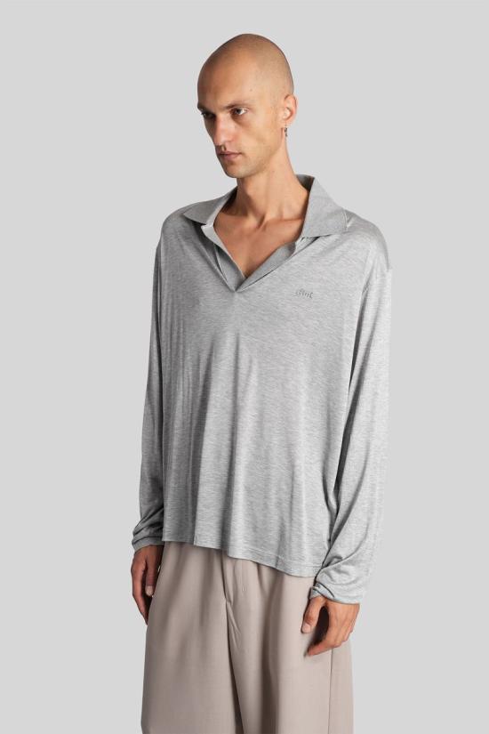 25FW 아미 긴팔 셔츠 427606 HPL401 JE0124 GREY - AMI