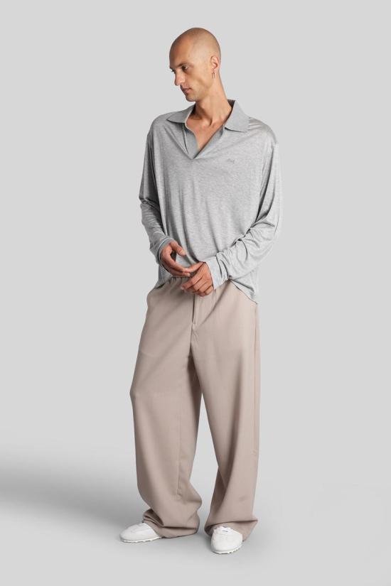 25FW 아미 긴팔 셔츠 427606 HPL401 JE0124 GREY - AMI