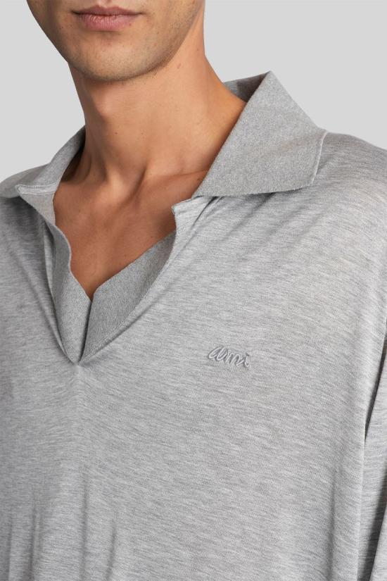 25FW 아미 긴팔 셔츠 427606 HPL401 JE0124 GREY - AMI