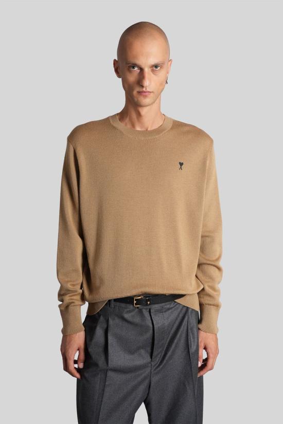 25FW 아미 스웨터 427601 HKS826 001 Brown