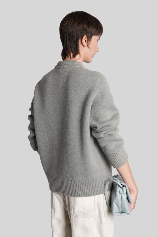 25FW 아미 스웨터 427941 UKS836 KN0135 GREY - AMI