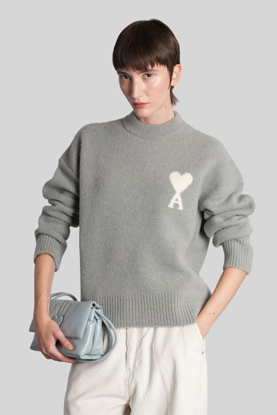 25FW 아미 스웨터 427941 UKS836 KN0135 GREY