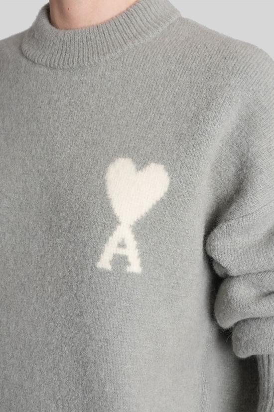 25FW 아미 스웨터 427941 UKS836 KN0135 GREY - AMI