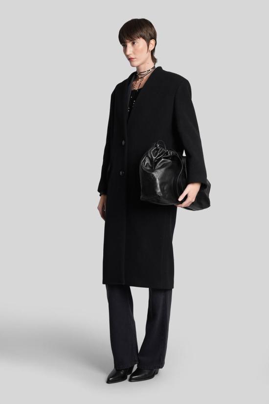 25FW 이자벨마랑 코트 424780 MA0439FA B1D03I Black - ISABEL MARANT