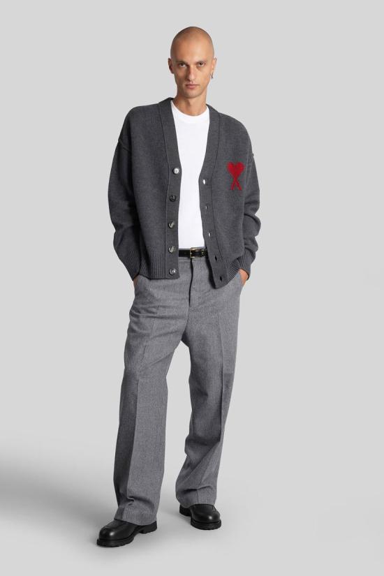 25FW 아미 스웨터 427653 UKC367 018 GREY - AMI