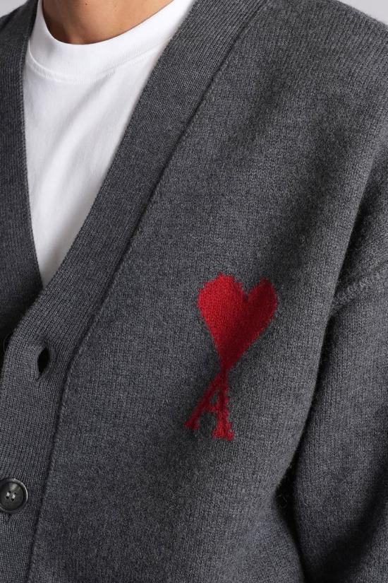 25FW 아미 스웨터 427653 UKC367 018 GREY - AMI