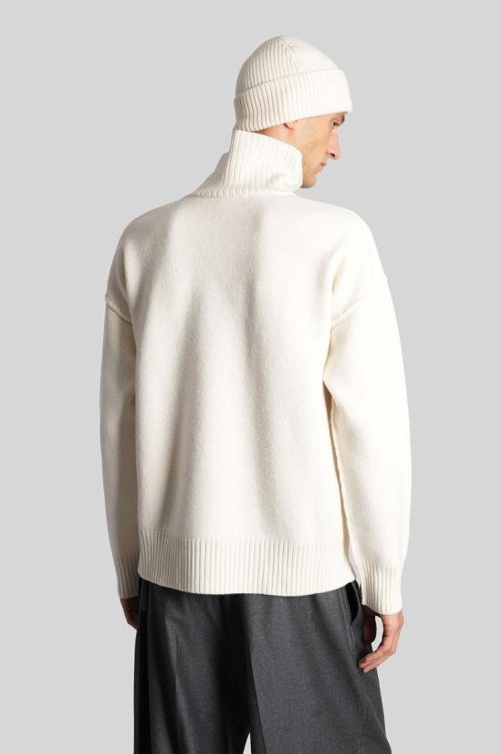 25FW 아미 스웨터 427629 UKS839 018 Beige - AMI