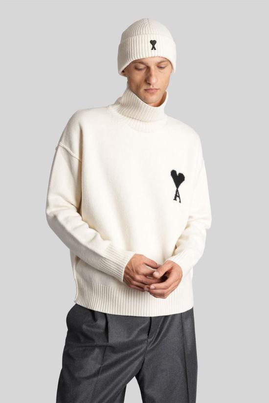 25FW 아미 스웨터 427629 UKS839 018 Beige