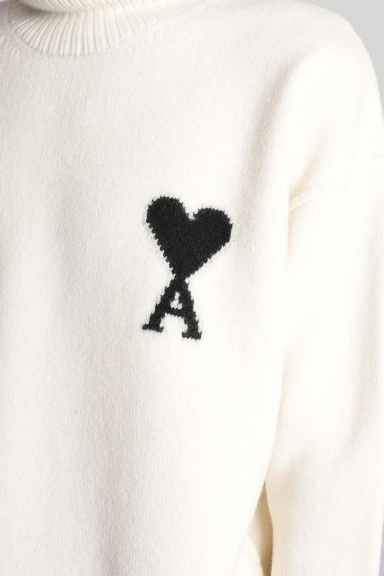 25FW 아미 스웨터 427629 UKS839 018 Beige - AMI