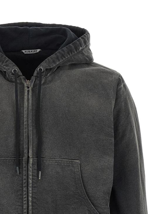 25FW 오라리 자켓 A25AB02CDFADEDBLACK Black - AURALEE