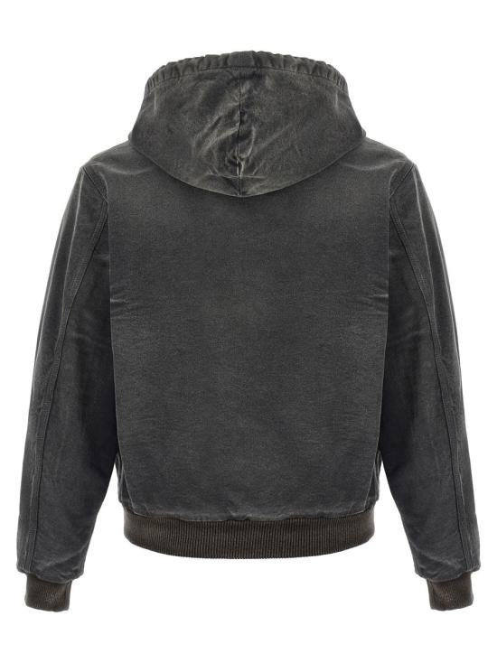 25FW 오라리 자켓 A25AB02CDFADEDBLACK Black - AURALEE