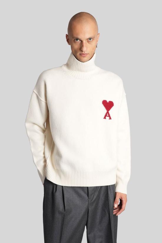 25FW 아미 스웨터 427630 UKS839 018 Beige