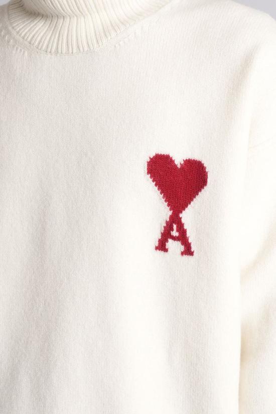 25FW 아미 스웨터 427630 UKS839 018 Beige - AMI