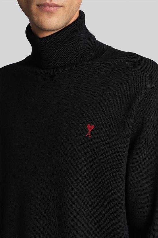 25FW 아미 스웨터 427603 HKS827 001 Black - AMI