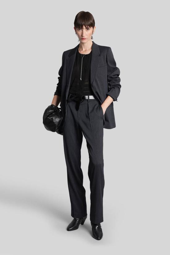 25FW 이자벨마랑 긴팔 티셔츠 429578 HT0700FA C3J06I Black - ISABEL MARANT