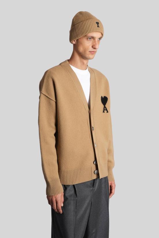 25FW 아미 스웨터 427656 UKC367 018 Brown - AMI