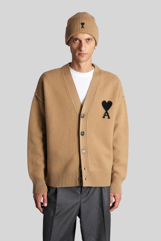 25FW 아미 스웨터 427656 UKC367 018 Brown